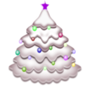 download Christmas Tree clipart image with 225 hue color