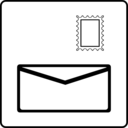 download Hotel Icon Has Postal Outlet clipart image with 0 hue color