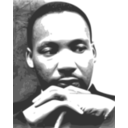 download Martin Luther King Jr 03 clipart image with 0 hue color