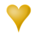 download Heart clipart image with 45 hue color