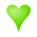 download Heart clipart image with 90 hue color