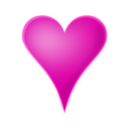 download Heart clipart image with 315 hue color