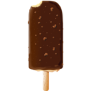 download Choclate Icelolly clipart image with 0 hue color