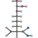 download Arginine Amino Acid clipart image with 180 hue color