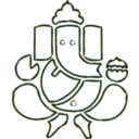download Incredible Ganesh clipart image with 90 hue color