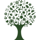 download Abstract Tree clipart image with 90 hue color