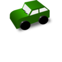 download Cartoon Car clipart image with 270 hue color