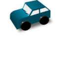 download Cartoon Car clipart image with 0 hue color