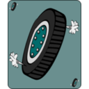 download A Roue clipart image with 180 hue color