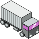 download Iso Truck 3 clipart image with 90 hue color
