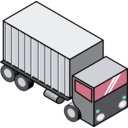 download Iso Truck 3 clipart image with 135 hue color