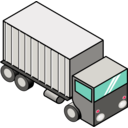 download Iso Truck 3 clipart image with 315 hue color