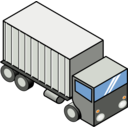 download Iso Truck 3 clipart image with 0 hue color