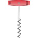 download Corkscrew clipart image with 315 hue color