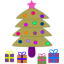 download Christmas clipart image with 270 hue color