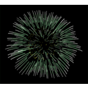 download Fireworks clipart image with 90 hue color