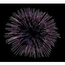 download Fireworks clipart image with 270 hue color