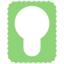 download Simple Light Bulb clipart image with 270 hue color