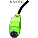 download S Video clipart image with 180 hue color