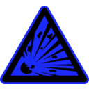 download Signs Hazard Warning clipart image with 180 hue color
