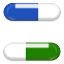 download Pills clipart image with 225 hue color