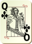 Guyenne Deck Queen Of Clubs