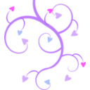 download Growing Hearts clipart image with 270 hue color