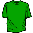 download Orange T Shirt clipart image with 90 hue color