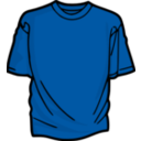 download Orange T Shirt clipart image with 180 hue color