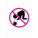 download No Yacking clipart image with 315 hue color