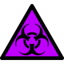 download Biohazard clipart image with 225 hue color
