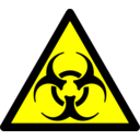 download Biohazard clipart image with 0 hue color