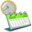 download Clock And Callendar clipart image with 45 hue color