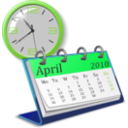 download Clock And Callendar clipart image with 90 hue color