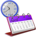 download Clock And Callendar clipart image with 225 hue color