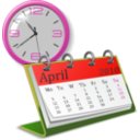 download Clock And Callendar clipart image with 315 hue color