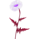 download Daisy clipart image with 225 hue color
