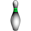 download Bowling Pin clipart image with 135 hue color