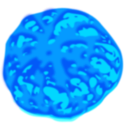 download Mandarin clipart image with 180 hue color