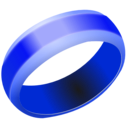 download Ring clipart image with 180 hue color