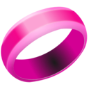 download Ring clipart image with 270 hue color