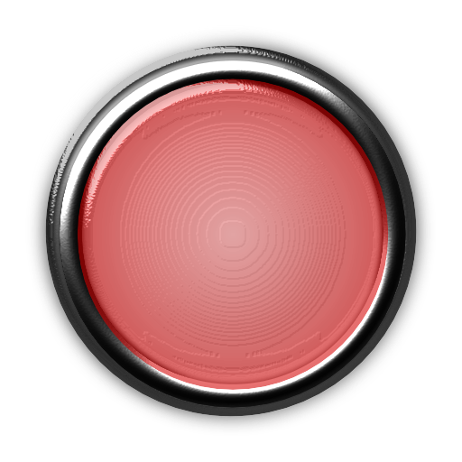 Red Button With Internal Light