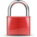 Padlock Red