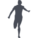 download Runner4 clipart image with 180 hue color
