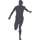 download Runner4 clipart image with 225 hue color