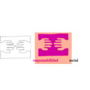 download Responsabilidad Social Logotipo clipart image with 315 hue color