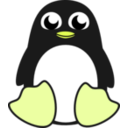 download Penguin clipart image with 45 hue color