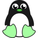 download Penguin clipart image with 90 hue color