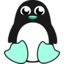 download Penguin clipart image with 135 hue color