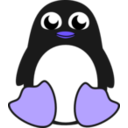 download Penguin clipart image with 225 hue color